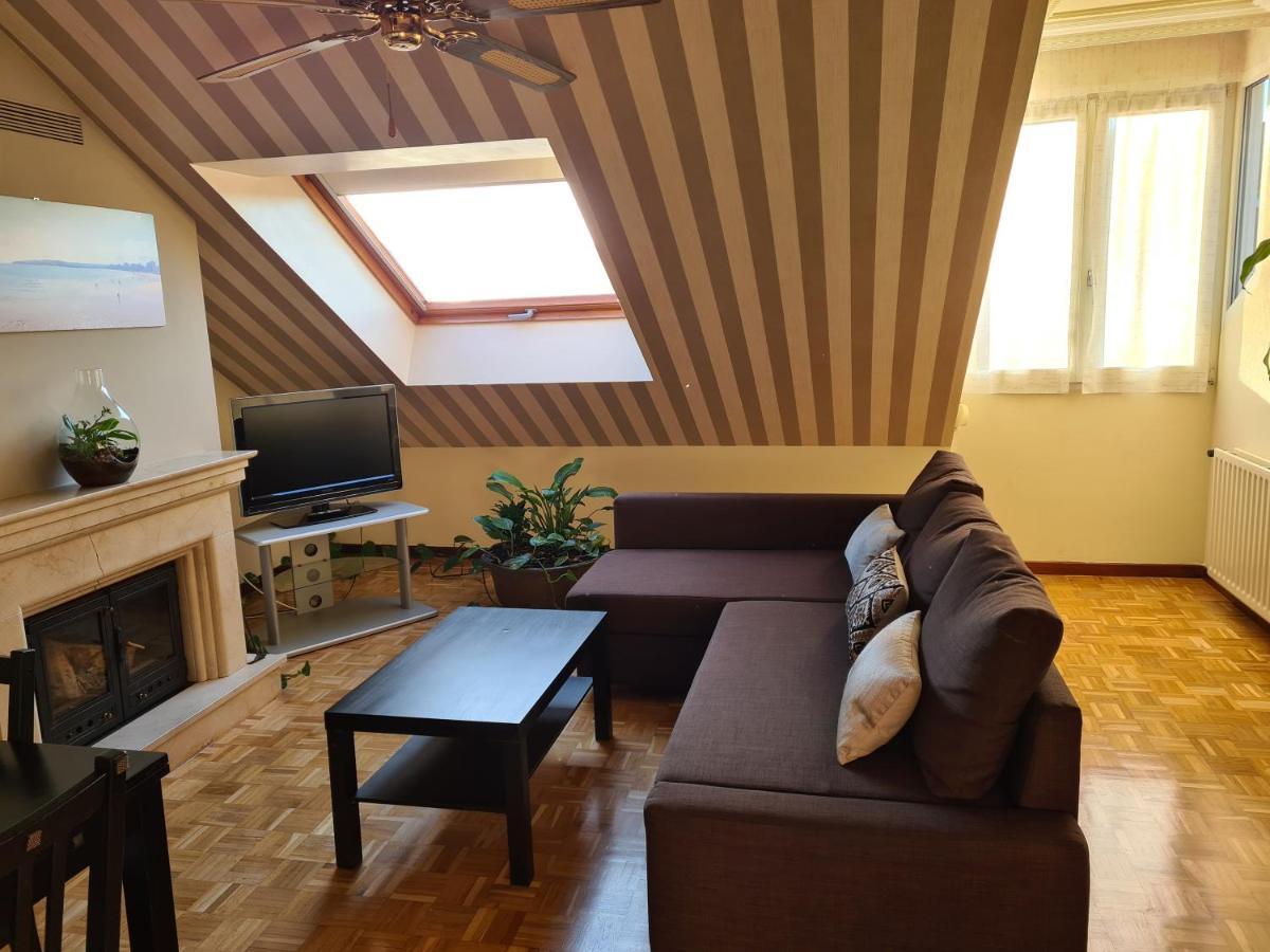 Apartament 106A Atico Con Garaje Y Chimenea Cerca De La Playa Gijón Zewnętrze zdjęcie