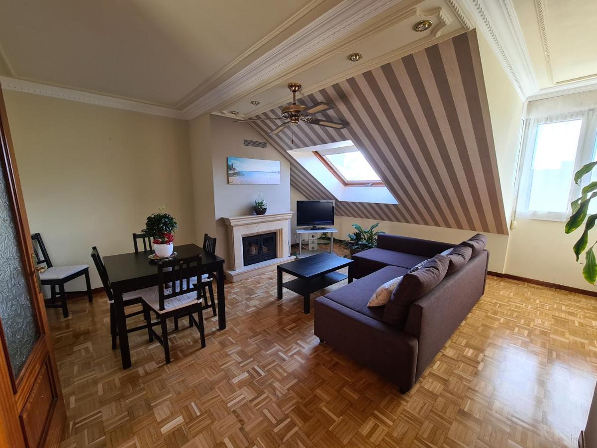 Apartament 106A Atico Con Garaje Y Chimenea Cerca De La Playa Gijón Zewnętrze zdjęcie